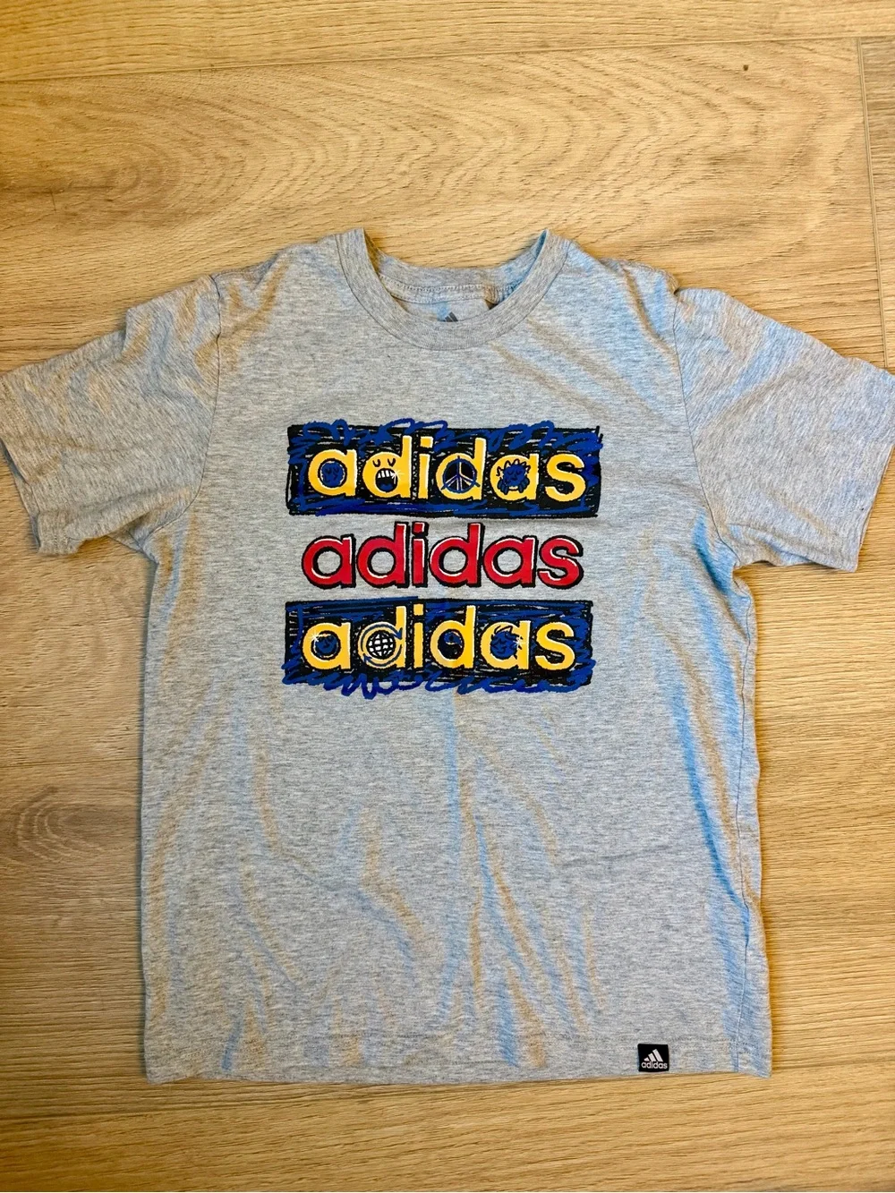 Lot of 7 Adidas Kids' Graphic Tees